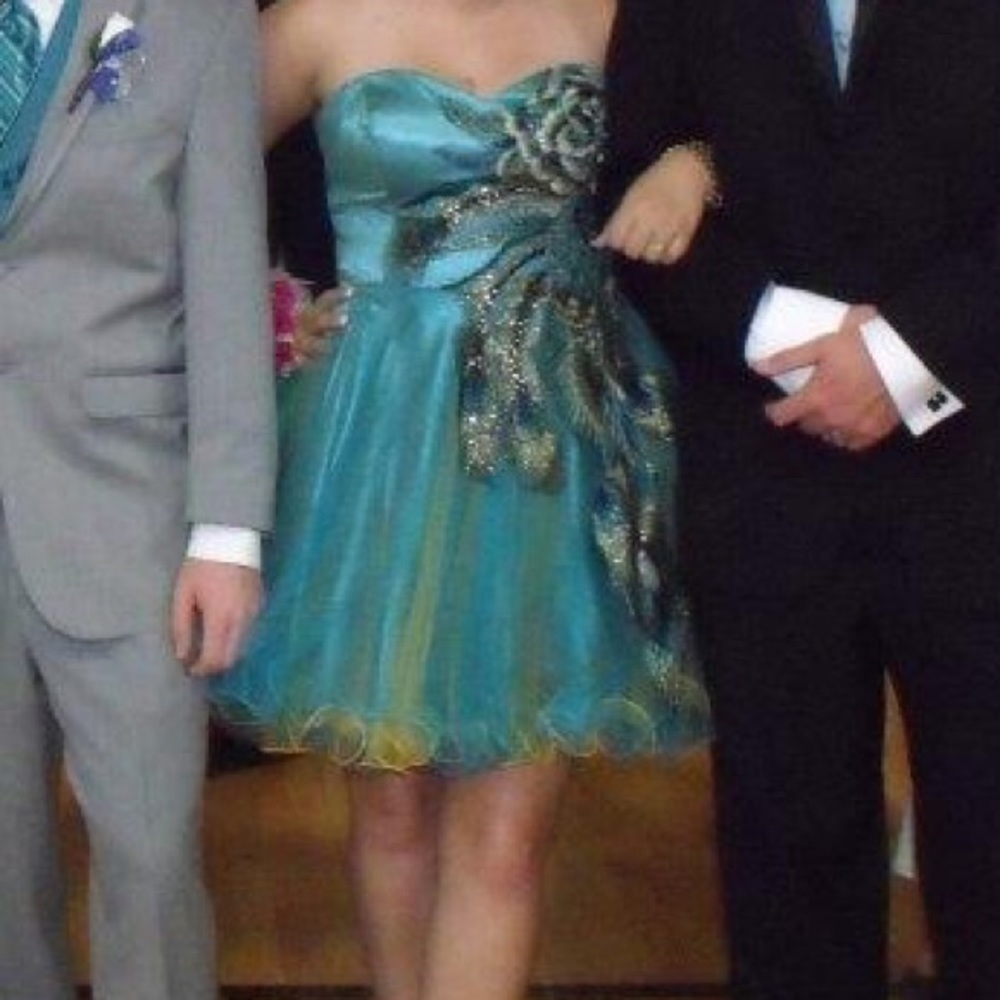 Peacock Prom/Formal Dress